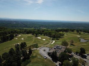 Lookout Mountain 13th And Clubhouse Aerial